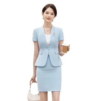 Blue Women's Suit