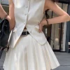 white-skirt-set